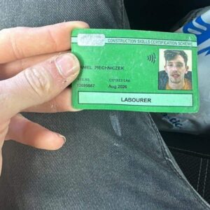 Cscs Green Labourer card