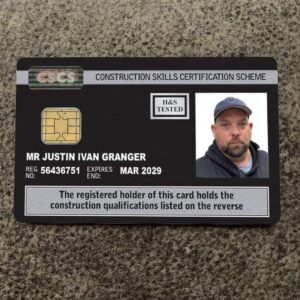 Cscs black card