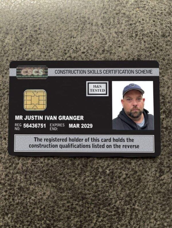 Cscs black card