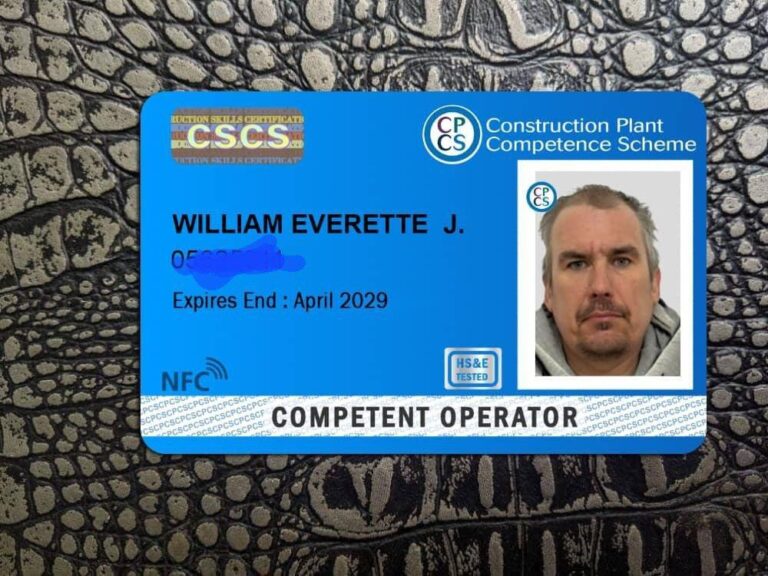 Read more about the article CPCS card in London