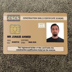 cscs supervisor card