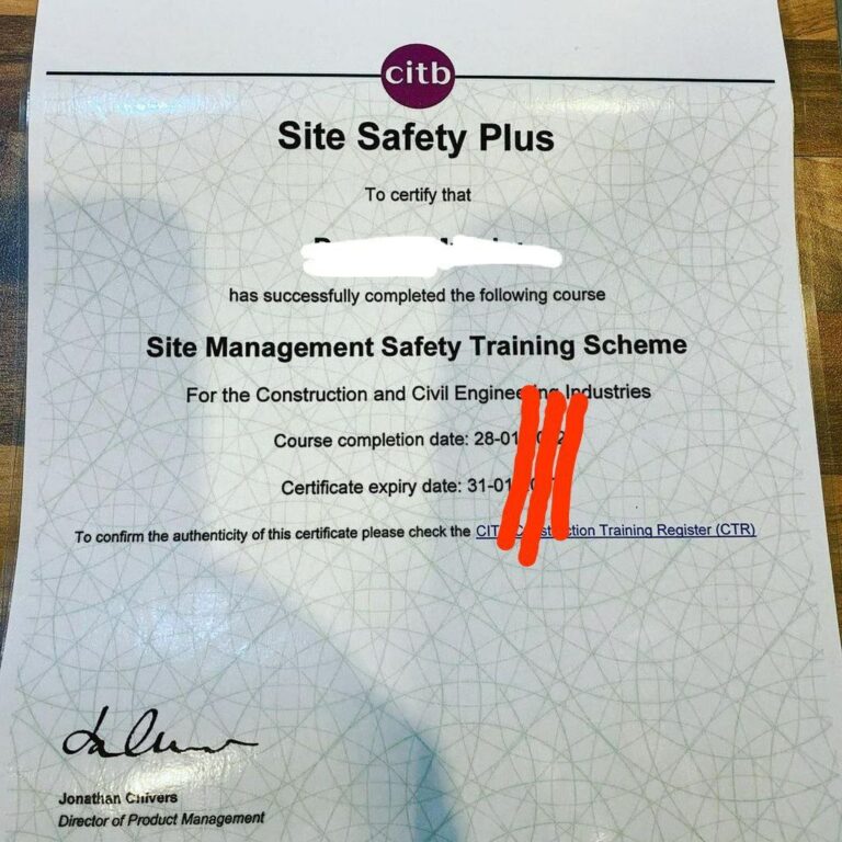 Read more about the article SMSTS certification in Glasgow