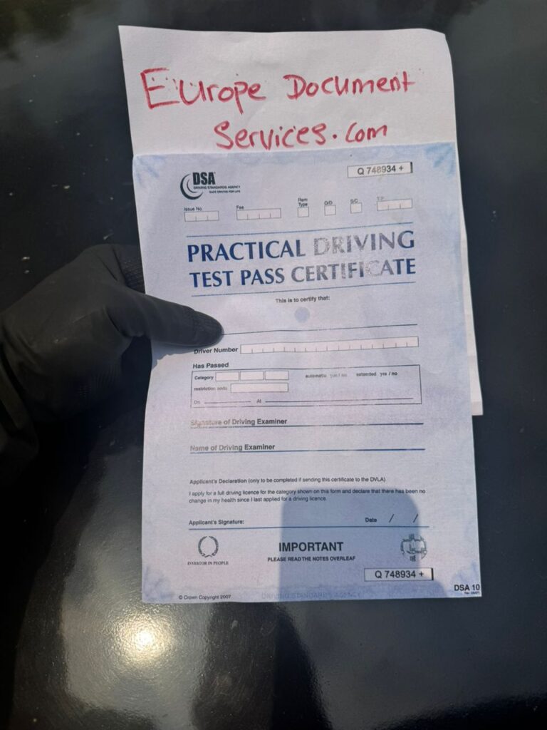 Read more about the article practical driving test certificate UK
