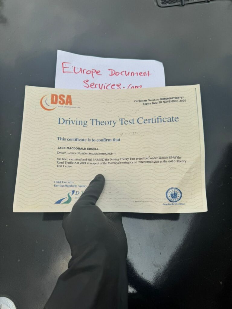 Read more about the article driving theory test certificate UK